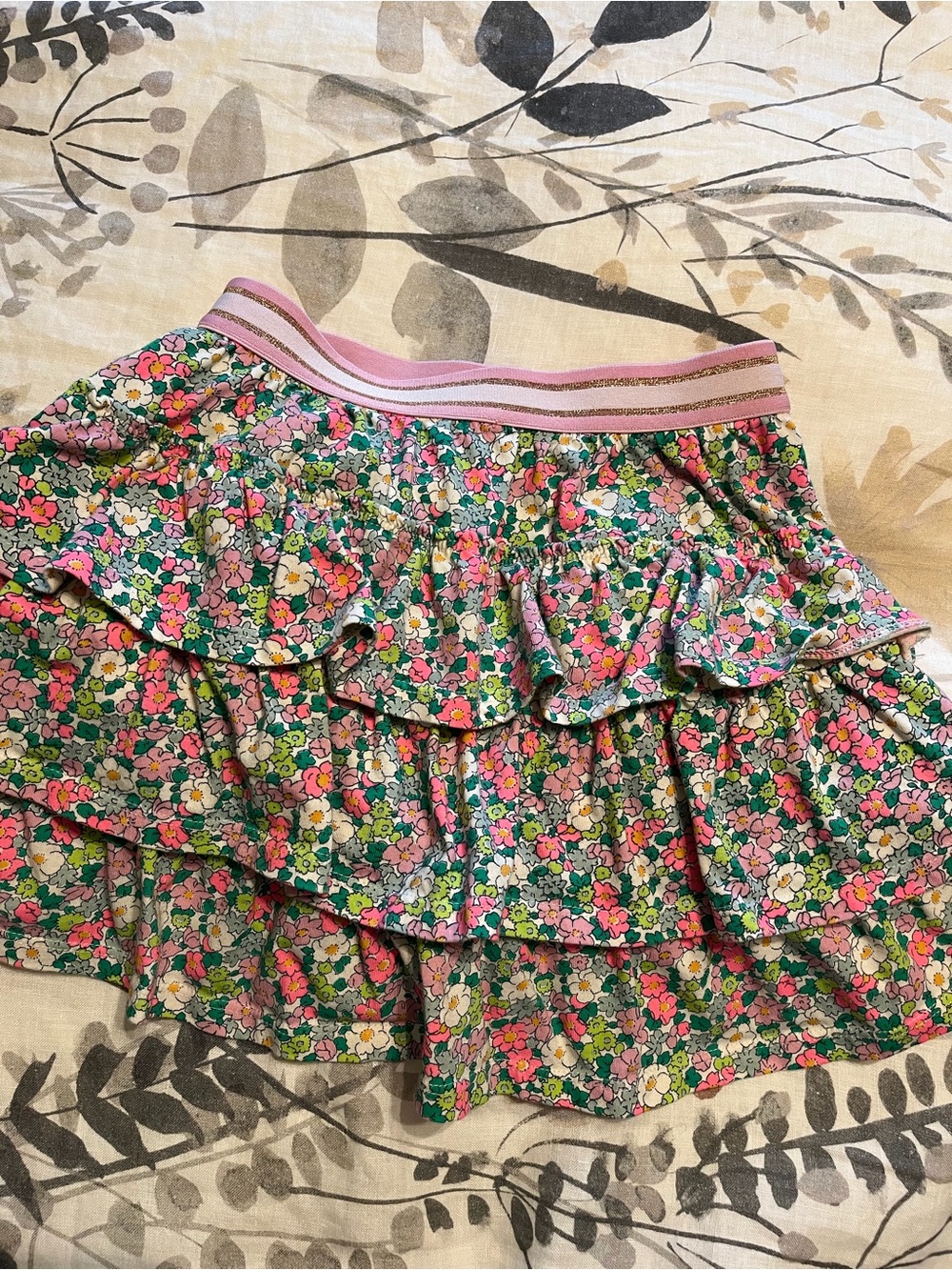 Mini Boden Floral skirt